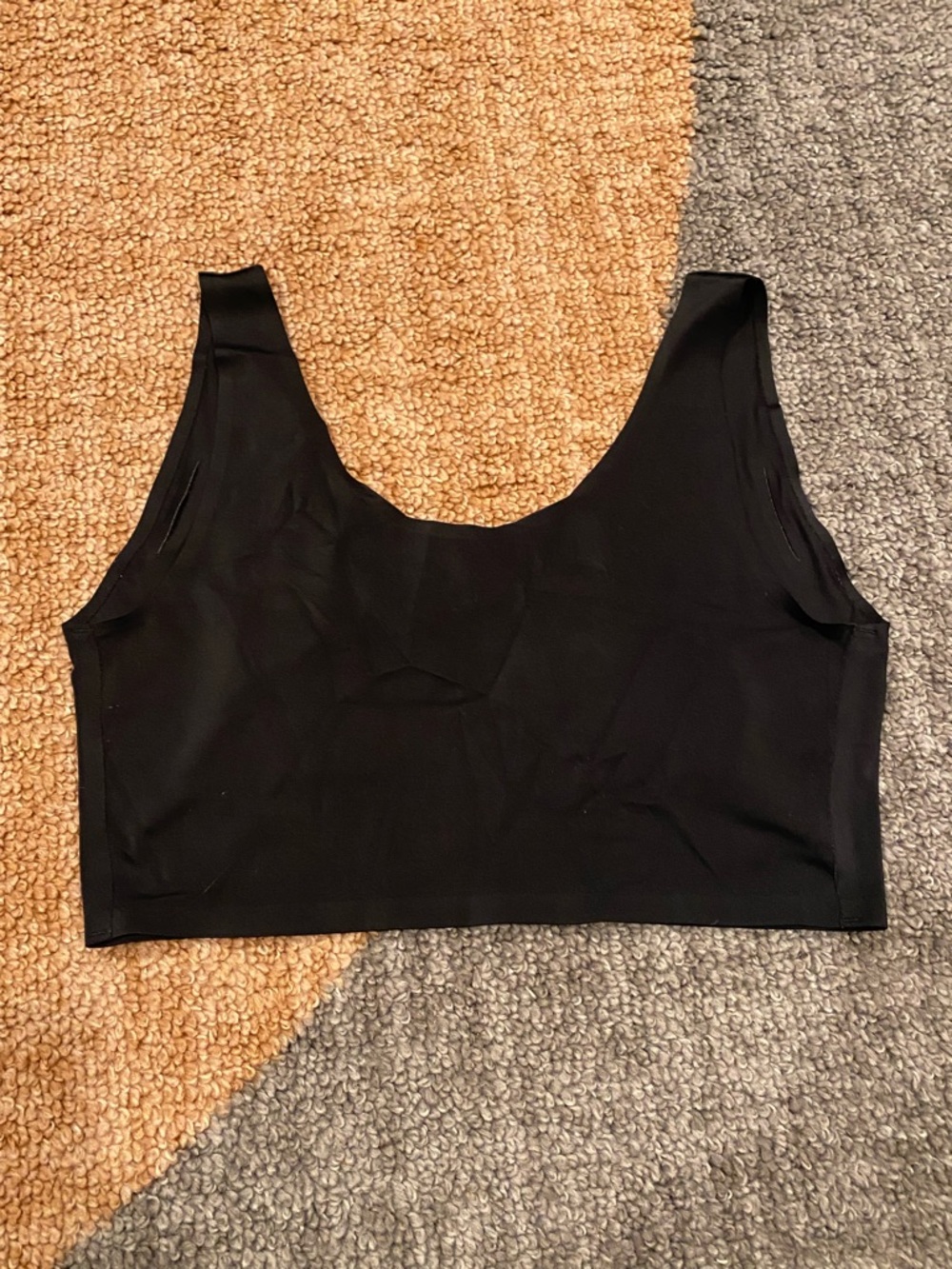 ThirdLove XL Seamless Bra Bralette Lined Wire Free Womens Black 38 ThirdLove